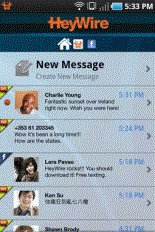 download HeyWire Free SMS Worldwide apk